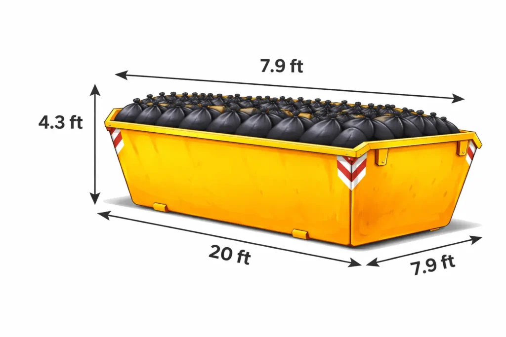 20 yard skip roll on roll off