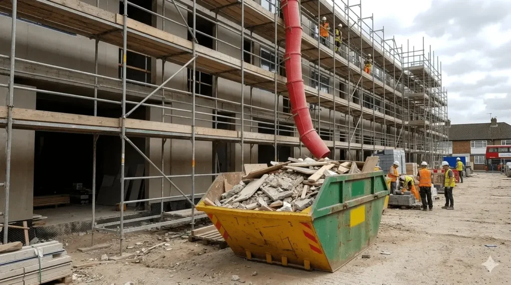 commmercial skip hire services